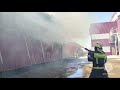 На Заводском шоссе горит мебельный цех на площади 500 "квадратов"