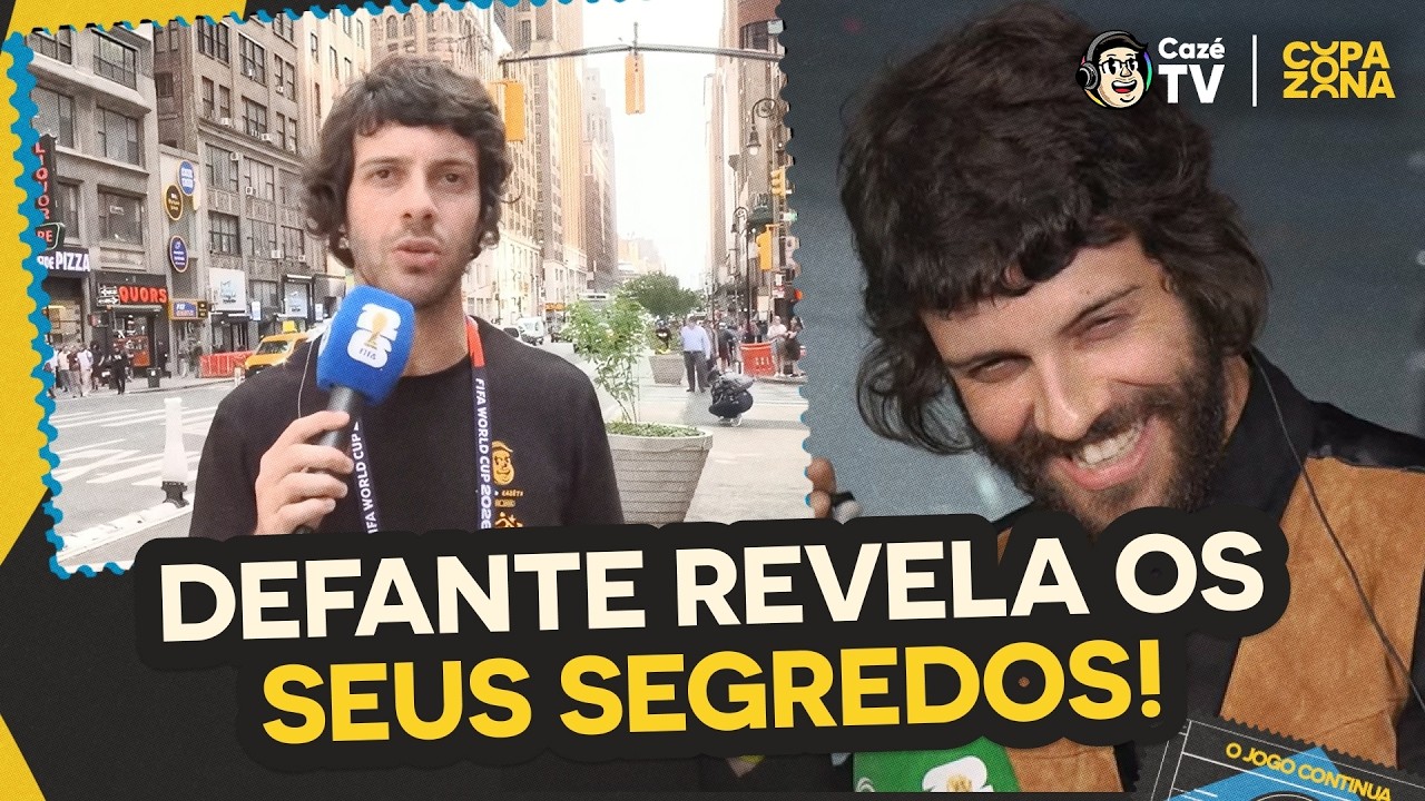 DEFANTE ABRE O JOGO E CONTA OS BASTIDORES DA SUA COBERTURA NA COPA! | COPAZONA