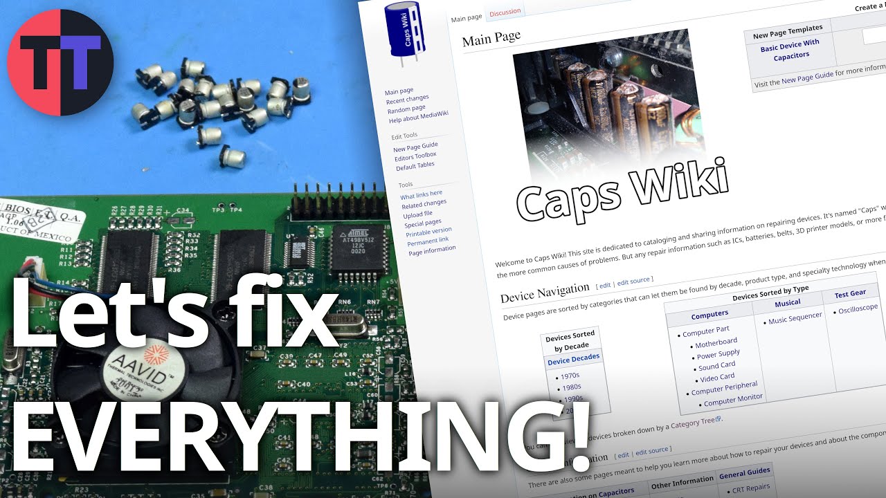 I'm Launching a Community Repair Wiki - Caps Wiki