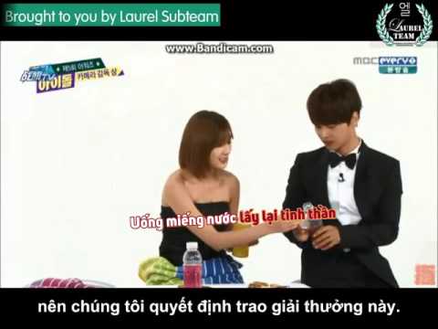 [Vietsub] 151230 The 5th Weekly Idol Awards - Kim Myungsoo cut
