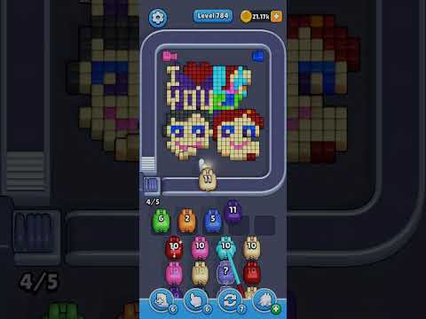Pixel Flow Level 784 Walkthrough