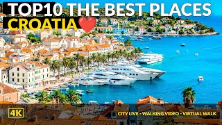 Top 10 Places in Croatia - Rovinj, Split, Makarska, and More! ❤️