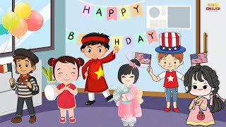 Learn English for Kids: What's Your Name & Where Are You From? | ESL Listening & Speaking Practice