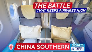 Why Int'l Airfares Are STILL So High ➤ CHINA SOUTHERN A330 Business Class Trip Report to Taipei