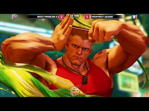Celtic Throwdown 2017 - CPT SFV TOP 8 Mous Problem X Bison vs Prophecy Akainu Guile