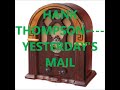 HANK THOMPSON & THE BRAZOS VALLEY BOYS   YESTERDAY'S MAIL