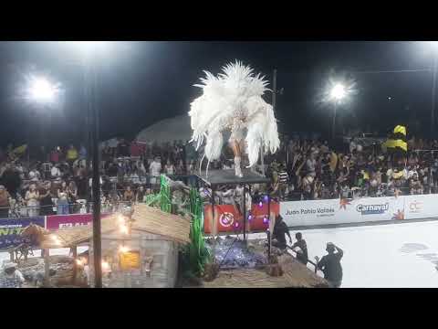 Última noche de carnavales 2026, Curuzú Cuatiá, Corrientes. Reina de Comparsa Pitogue