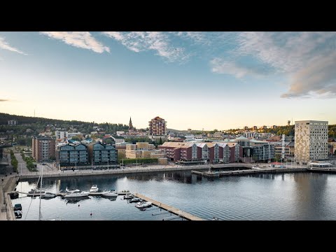 WalkingTour Swedish 🇸🇪 small town : Örnsköldsvik (#700)