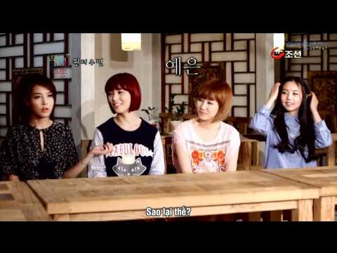 [Vietsub] 120629 Wonder Girls @ TV Chosun Cocktail Culture [P2/2]