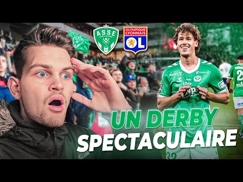 SAINT-ÉTIENNE REMPORTE LE DERBY DANS UN CHAUDRON BOUILLANT ! - (Vlog ASSE 2-1 OL 2025)