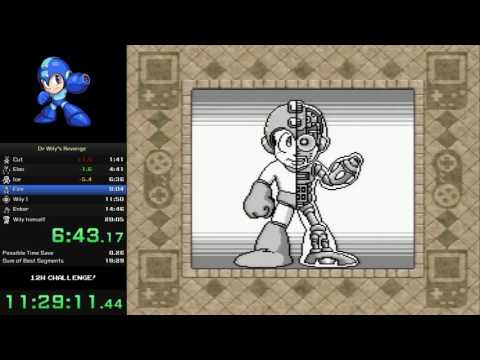 Mega Man: Dr Wilys Revenge | SPEEDRUN | 19:30 #12HourChallenge