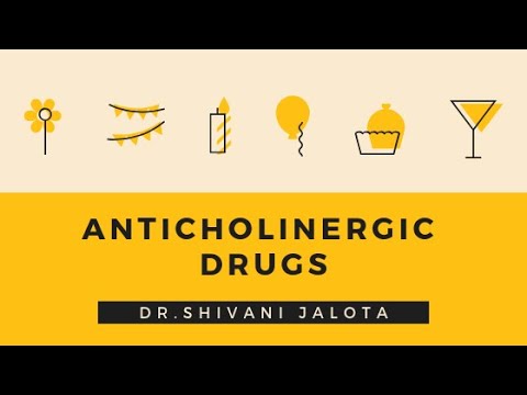 Anticholinergic Drugs and Treatment Of Glaucoma
