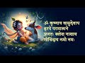 Om Krishnaya Vasudevaya Haraye Paramatmane Peaceful Bhajan Krishna Devotion Krishna Bhajan