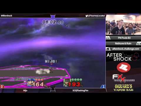 Aftershock PM - FlashingFire (Snake) vs Mijo (Mario) - Pools