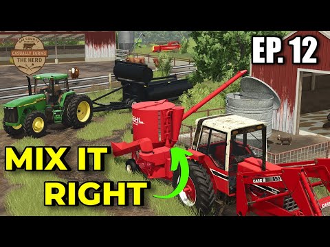 MIX IT RIGHT! Pig Feed Secrets in Farming Simulator 25 | The Herd Ep. 12