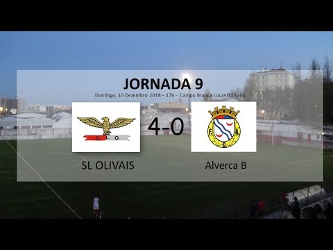Jornada 9: SL Olivais - FC Alverca B [só golos]