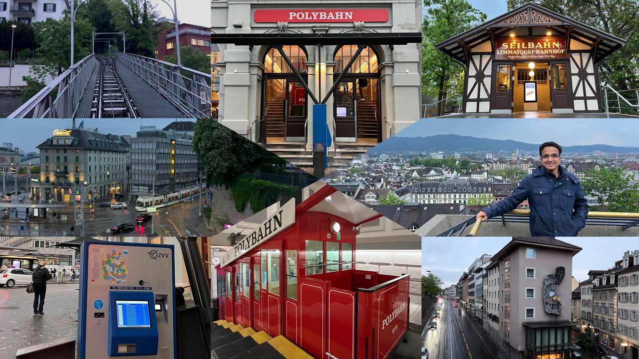 A traveler shares his experience on the captivating Polybahn funicular ride.