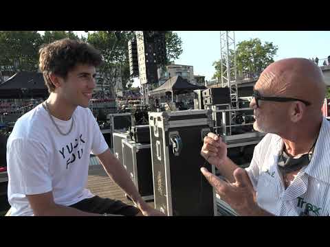 Scène flottante 2021 : interview de Søren (1ère partie de Véronique Sanson)