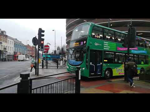 Go North East 6076 on the X9 to Peterlee then Middlesbrough (14/03/2020)