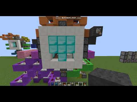 Flush 3x3 Piston Door 1.8 No Slime Blocks!