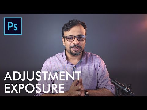 Adjustments Exposure in Adobe Photoshop Urdu Hindi Eng Sub