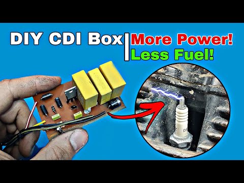 Boost Your Motorcycle’s Performance with This CDI! "DIY CDI box"