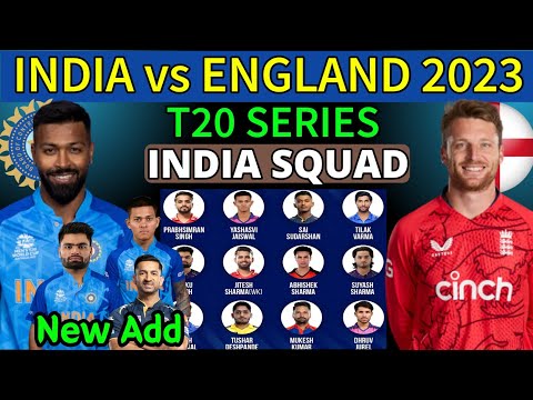 England Tour Of India T20 Series 2023 | Team India Final T20 Squad | Ind vs Eng T20 Squad 2023