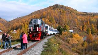 preview picture of video 'Circum-Baikal railway'