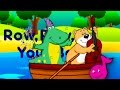 Row, Row, Row Your Boat Song Sing Along | Nursery Rhymes Kids Songs | From Baby Genius