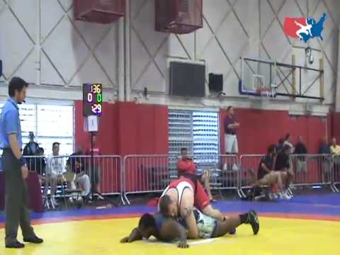 University Greco-Roman Challenge Tournament Final 120kg - Brandon Rupp vs. Quintas McCorkle