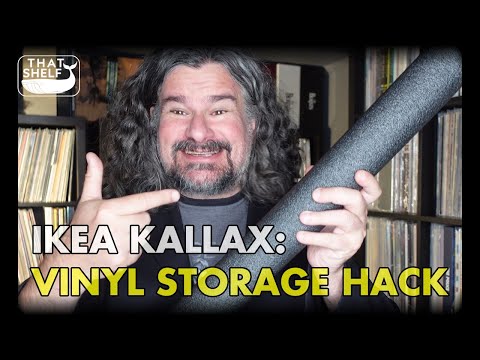 IKEA Kallax Hack - "ThatShelf" tips for your Vinyl Storage