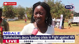 FIGHTING HIV: Stakeholders decry funding crisis 