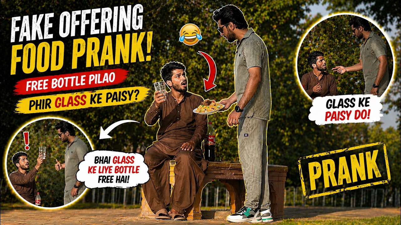 Fake Offering Food Prank || BY AJ-AHSAN ||