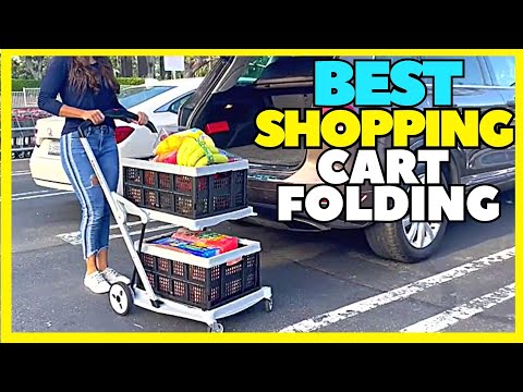 Top 5 Best Foldable Shopping Cart 2023 Collapsible Foldable Grocery Cart