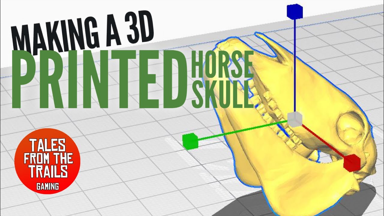 Making a 3D Printed Horse Skull #shorts