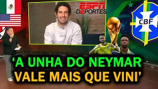 NA ESPN AMERICANA, PATO CONTRARIA VINI JR… E O DEBATE SOBRE NEYMAR PASSA DOS LIMITES!