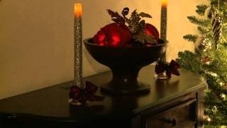preview picture of video 'Glitter Taper Flameless Candles Set of 2 from Pacific Accents by Flipo'