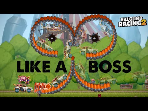 LIKE A BOSS #6 🫨💥 EPIC MOMENTS - Hill Climb Racing 2