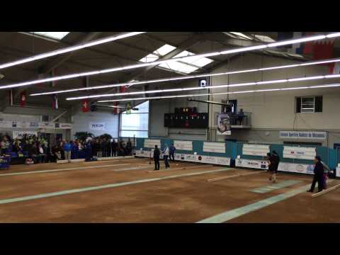 1/2 final, Bocce RELAY! GIRLS (Turkey, Italy) at Mondial 2014 in France