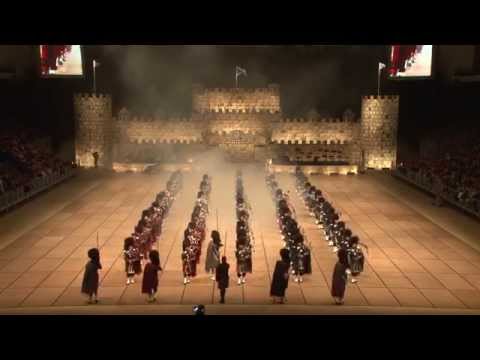 The Massed Pipes and Drums of Music Show Scotland - Live in the Tui Arena at Hannover