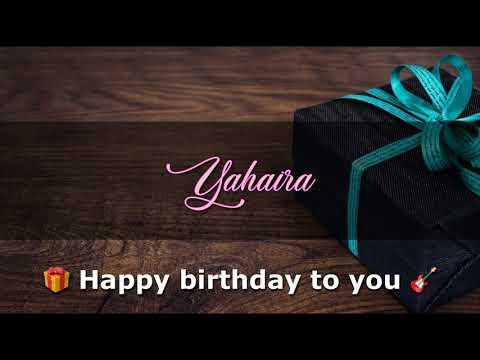 YAHAIRA Angelclasico HAPPY BIRTHDAY