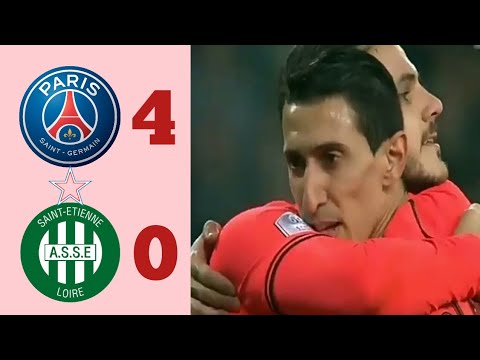 PSG vs Saint- Etienne (4-0) All Goal Extended & Highlight 2019