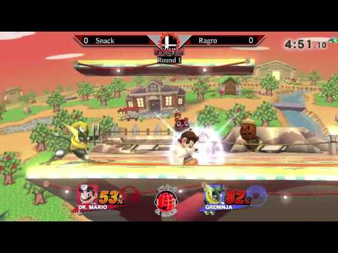 S4 @ Al Majlis 11/9: Snack (Greninja, Charizard) vs Ragro (Dr Mario, Samus) - WR1