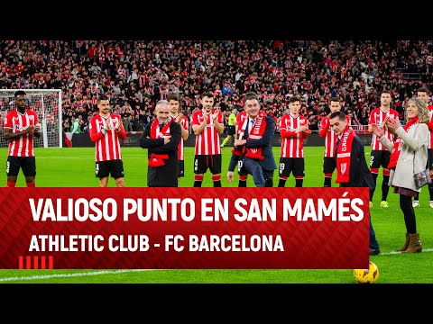Imagen de portada del video Valioso punto en San Mamés I Athletic Club-FC Barcelona I INSIDE