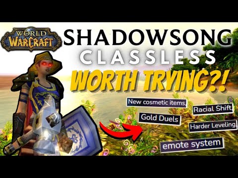 SHADOWSONG CLASSLESS: IS IT WORTH TRYING?! | World of Warcraft Private Server Review | Whitemane