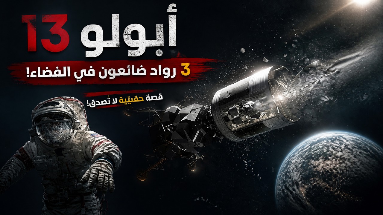 أبولو 13: انفجار على بُعد 320 ألف كم من الأرض… كيف نجا الرواد من الموت في الفضاء?