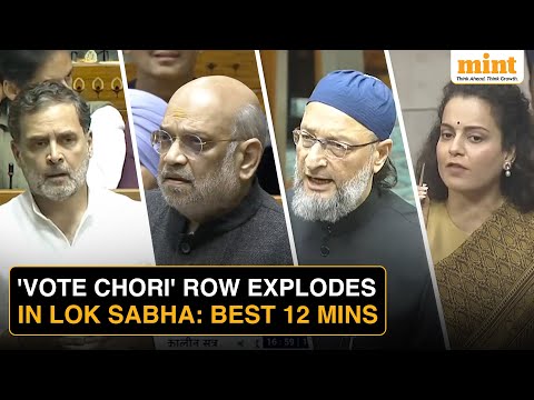 Rahul Gandhi To Amit Shah: Top Moments From 'SIR' Debate | Parliament Winter Session 2025