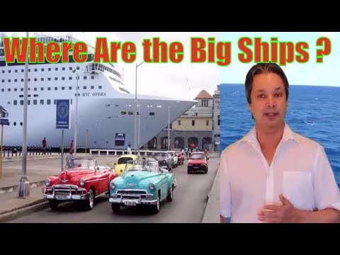 Why are there no large ships going to Cuba Video