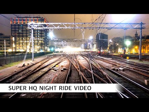 Experience Stunning Night Train Rides: Unforgettable Cabview from Hoorn to Amersfoort