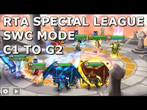 RTA SWC MODE C1 TO G2 IN 23 WINGS | CLEAVE ONLY - Summoners War